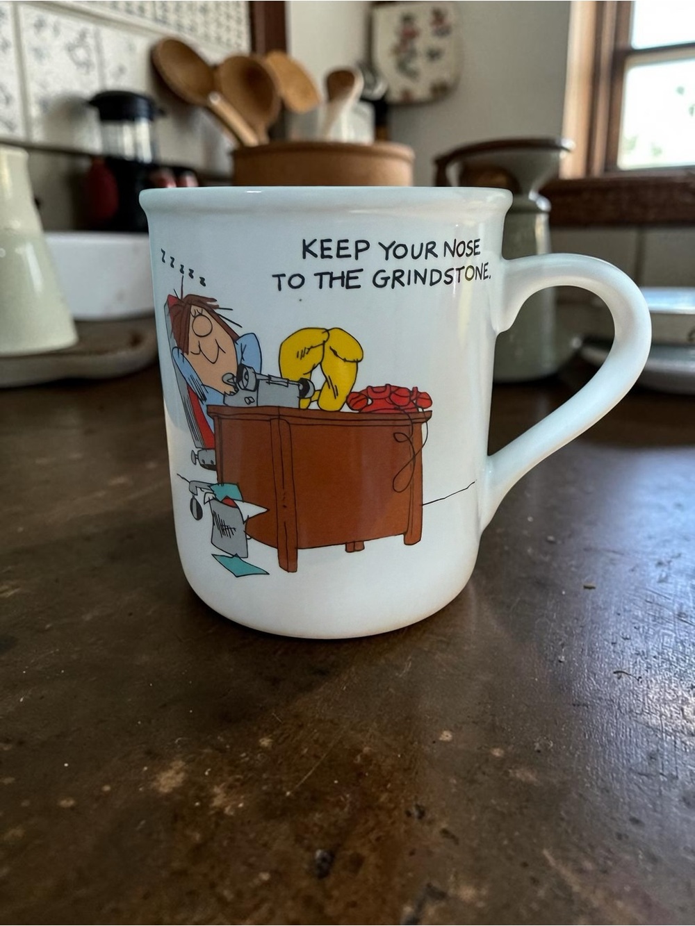 Vintage Hallmark “Mug Mates” ceramic coffee mug